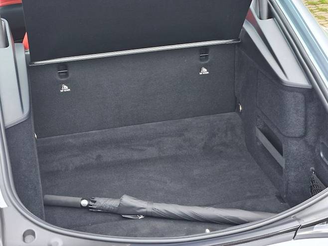 메르세데스-AMG GT 55 4MATIC+ 트렁크. ⓒ데일리안 정진주 기자