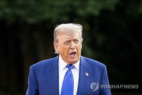 트럼프 미국 대통령. EPA 연합뉴스3