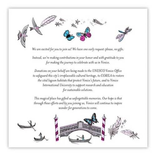 제프 베이조스 결혼식 초대장. 미 온라인 커뮤니티 '레딧' 캡처. 연합뉴스