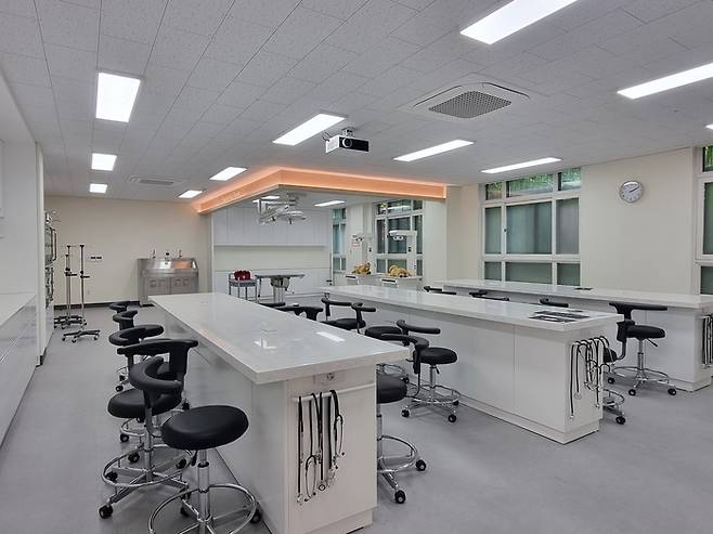 한양여대 반려동물보건과 동물보건실습실. (사진=한양여대)