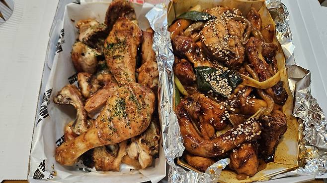 20250625_183137.jpg 저녁 숯불바베큐 치킨에 한잔