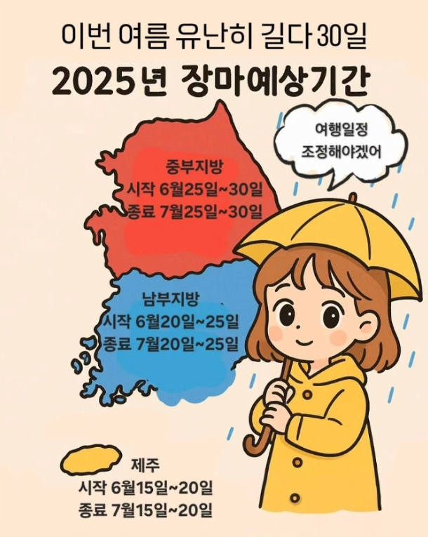 8514443589_486616_55dfa7c432a1045a74d4d53a33e6db8a.png 기상청이 올 여름 7월 내내 장마가 온다고 했다는 소리는 사실일까?
