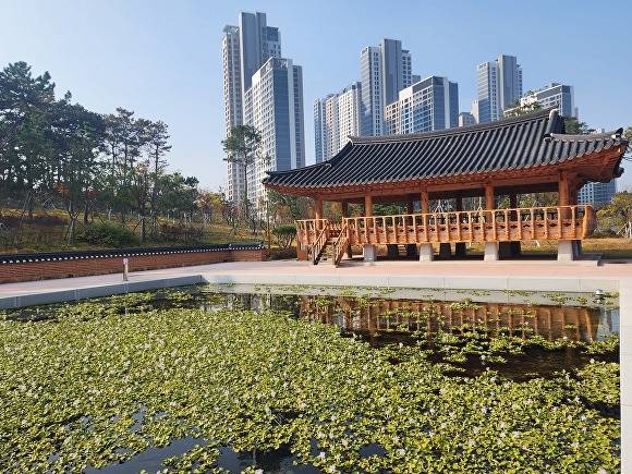 새롭게 조성된 마동공원  [사진=익산시 ]