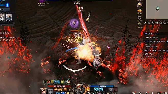 ▲ 다운 패턴이 많은 보스라 처음에는 고전할 수 있음