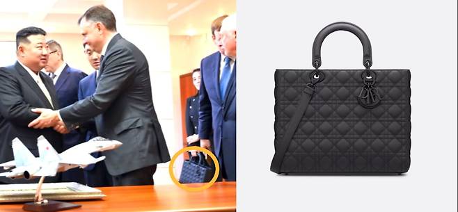 출처=평양 조선중앙통신, 디올 공식홈페이지