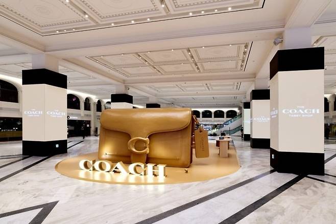 서울 강남 신세계백화점에서 열린 코치 팝업. 사진=신세계백화점 제공