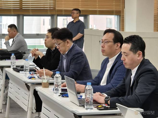 세뛰새 글로컬 데이에 참석한 목회자들이 26일 인천 주안대학원대학교에서 강의를 경청하고 있다.