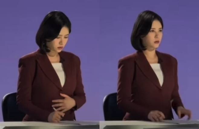 한민용 앵커. 사진|한민용 앵커 SNS