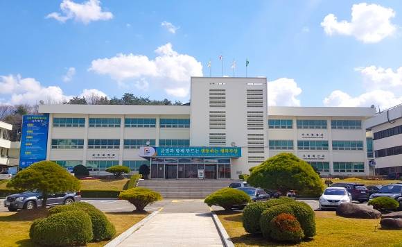 무안 군청 전경