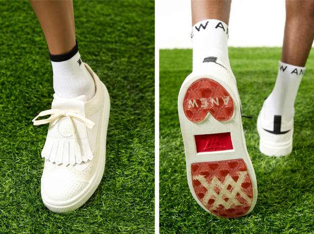 어뉴골프의 골프화. 사진 제공=어뉴골프