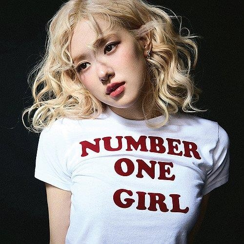 블랙핑크 로제. 더블랙레이블