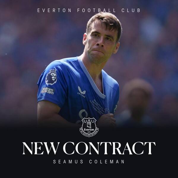 에버튼 FC 주장 셰이머스 콜먼. 사진┃에버튼 FC