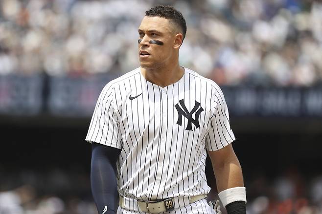 뉴욕 양키스 애런 저지가 올스타 1차 팬투표에서 생애 세 번째로 전체 최다 득표의 주인공이 됐다. AP연합뉴스