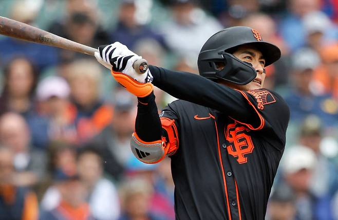 이정후는 5월 초까지만 해도 3할대 타율을 유지하며 올스타 후보로 꼽혔었다. AFP연합뉴스