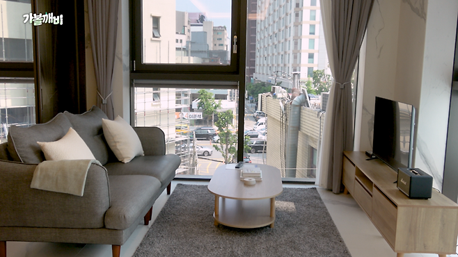 블루그라운드 몬트레아한남 내부 주거 전용면적 50㎡.