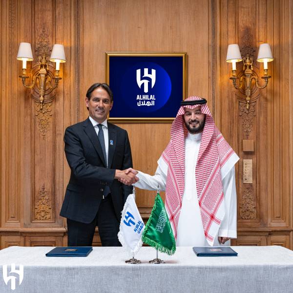 시모네 인차기 알힐랄 감독 알힐랄 홈페이지 캡처