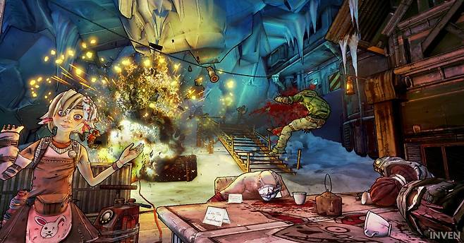 ▲ 익숙한 보더랜드 분위기도 2편에서 시작됐다