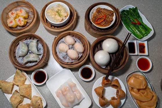 ‘원딤섬’의 다양한 딤섬 요리.