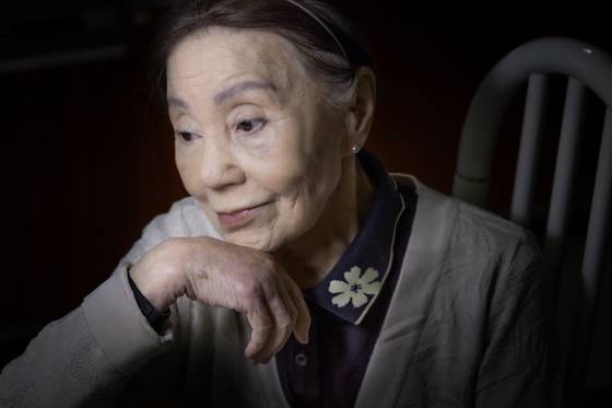 김수영 시인의 아내 김현경 여사. 권혁재 사진전문기자