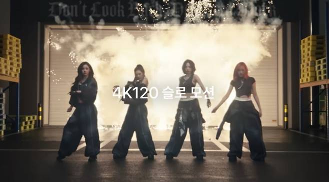 아이폰16 프로 '4K120 슬로 모션' 광고영상. 사진=애플 유튜브 채널 갈무리