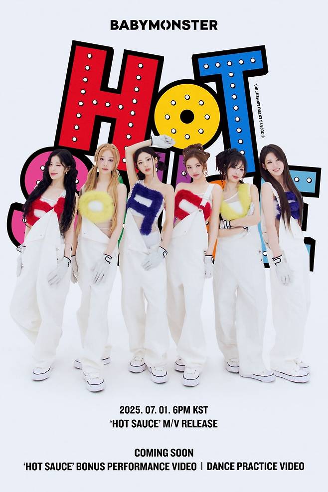 그룹 베이비몬스터 /사진=YG엔터테인먼트 제공