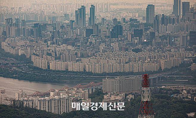 서울 아파트 전경 [매경DB]