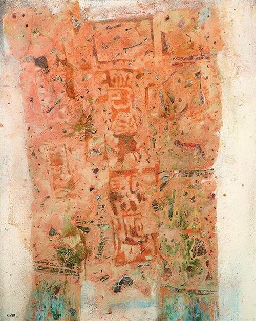 남관 '태양에 비친 허물어진 고적(古跡)'