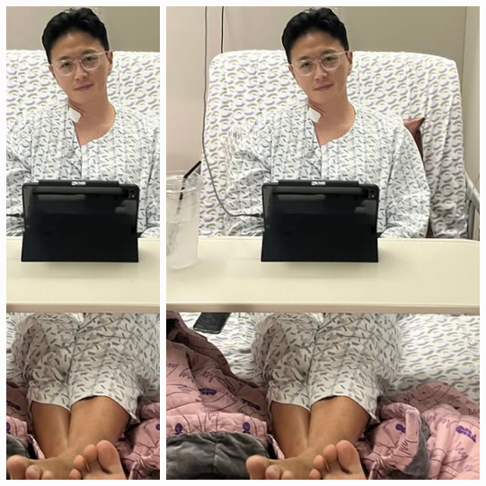 배우 진태현은 자신의 SNS를 통해 퇴원 소식을 직접 알렸다. 사진=진태현 SNS