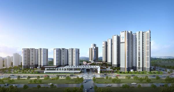 고덕 자연앤 하우스디(자연& hausD)가 견본주택을 열고 본격 분양에 나선다. /사진제공=대보건설