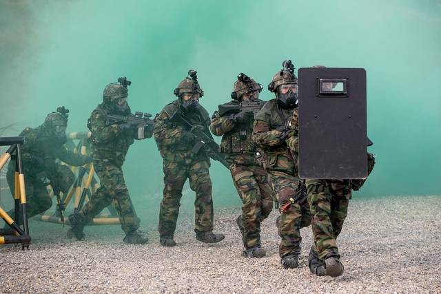 육군이 야외기동훈련을 펼치는 모습. 뉴시스