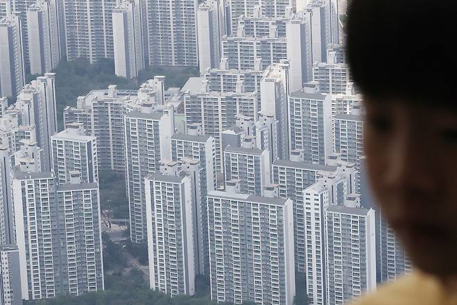 서울 송파구 일대 아파트. [연합]