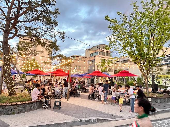 안동 태사길  낭만포차 모습 [안동시 제공]