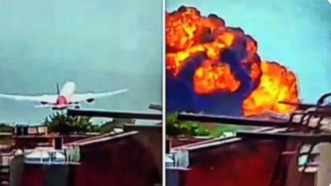 [서울=뉴시스] 지난 12일 에어인디아 여객기 추락 사고 당시, 사고 영상을 촬영한 아리안 아사리(17)는 정신적 고통을 겪고 있다. (사진=타임즈오브인디아 캡처) 2025.06.27. *재판매 및 DB 금지