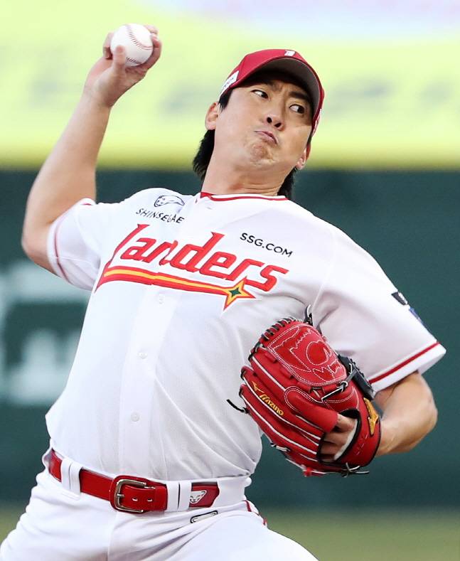 문승원. /사진=SSG 랜더스 제공