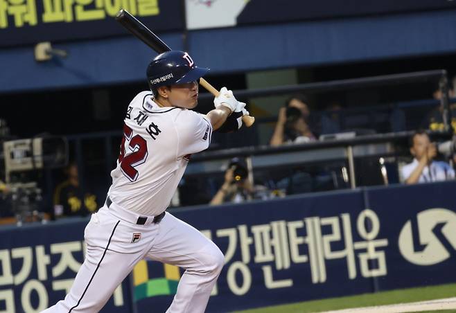 김재호의 두산 베어스 시절 모습. /사진=두산 베어스 제공