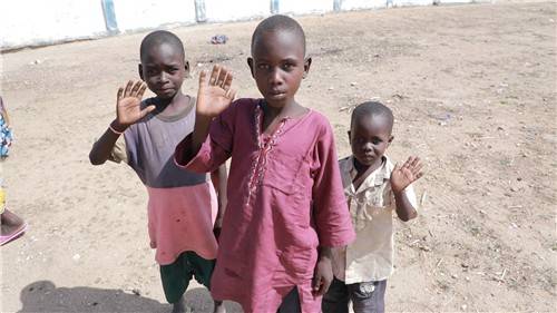 카메룬 미나와오 난민캠프의 아이들 전석우 기자  jujitsusw@yna.co.kr