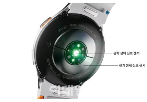 갤럭시워치 심박수 측정(사진=삼성전자)