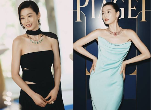 꾸준한 운동으로 가꾼 탄탄한 몸매는 드레스를 입었을 때 더욱 빛난다. [사진=피아제]