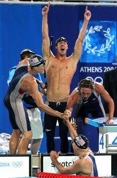 미국의 수영 황제로 불리는 마이클 펠프스. 나 교수는 "펠프스 역시 정신적으로 힘들었다는 고백을 듣고 나니 '강인함의 대명사로 불리는 이조차 힘들었던 것을 알았다면 나 역시 힘들 때 도움을 요청할 수 있지 않았을까'라는 생각을 했다"고 고백했다. /AP