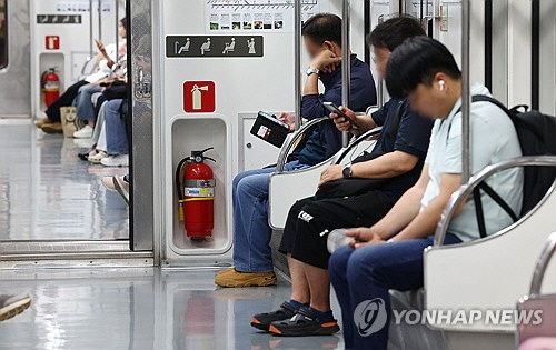 서울지하철. 연합뉴스 자료사진