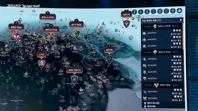 ▲ 부캐릭터의 현황 파악 및 거점 단위 이동이 가능해진다