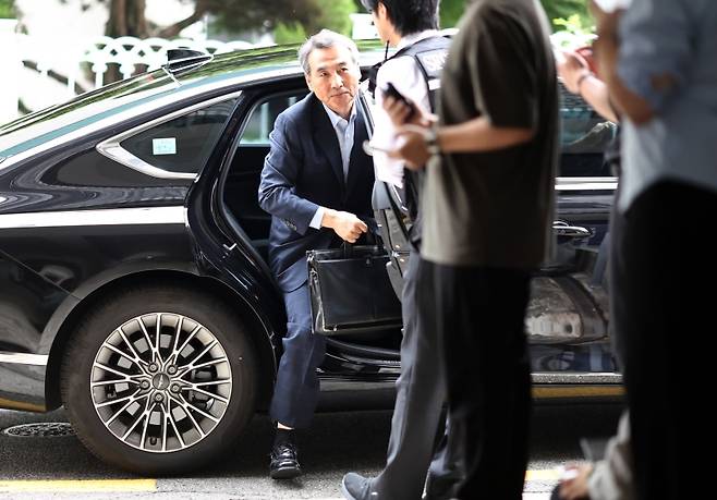 ▲ 민중기 특검, 출근 [연합뉴스]&nbsp;