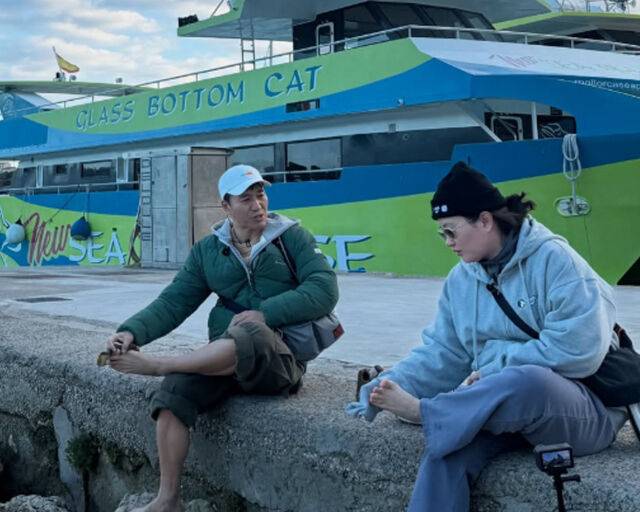 원지는 이상형으로 김종민이라 언급했다. / 원지 소셜미디어 캡처