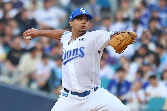 프로야구 삼성 라이온즈 외국인 투수 헤르손 가라비토. 2025.06.26. (사진=삼성 제공) *재판매 및 DB 금지