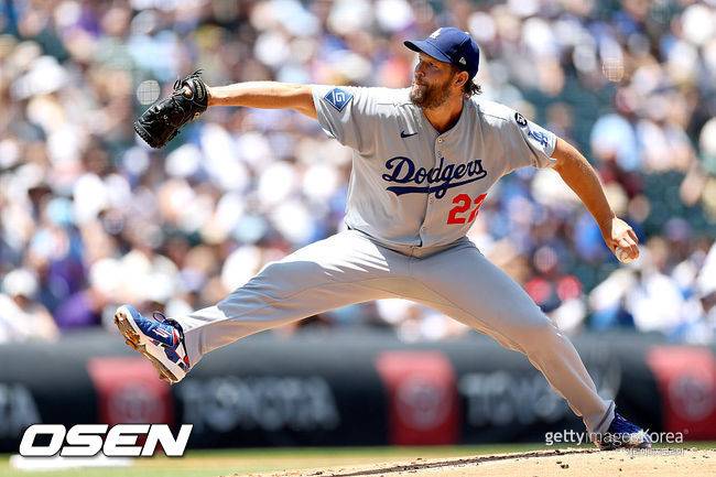 [사진] LA 다저스 클레이튼 커쇼. ⓒGettyimages(무단전재 및 재배포 금지)