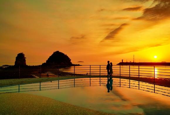 충남 태안의 꽃지해수욕장. 충남도 제공