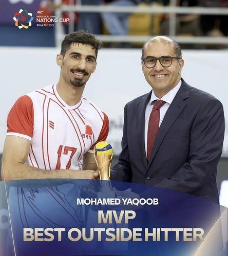 AVC 네이션스컵 MVP로 뽑힌 야쿱(왼쪽) [AVC 홈페이지 캡처. 재판매 및 DB 금지]