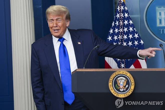 트럼프 미국 대통령 [EPA 연합뉴스 자료사진. 재판매 및 DB 금지]