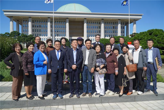 경기실버포럼 지방자치모니터단 2024년 9월 국회방문.