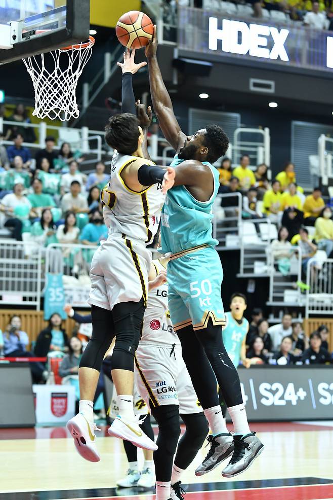 KT 시절 마이클 에릭. 사진제공=KBL